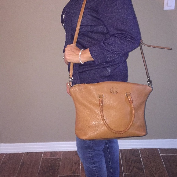 Authentic Tory Burch camel color purse - Picture 2 of 4